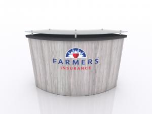 MOD-1582 Custom Trade Show Reception Counter -- Image 1